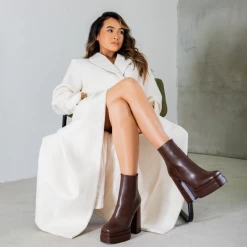 RAID Jadine Ankle Boot In Brown