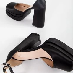 RAID Aamira Platform Heel In Black -Chic Shoes Shop Aamira Black 5