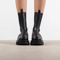 RAID Adalee Ankle Boot In Black -Chic Shoes Shop Adalee Black 2