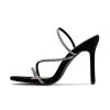 RAID Adila Heeled Mule In Black -Chic Shoes Shop Adila Black