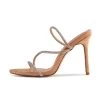 RAID Adila Heeled Mule In Nude -Chic Shoes Shop Adila Nude