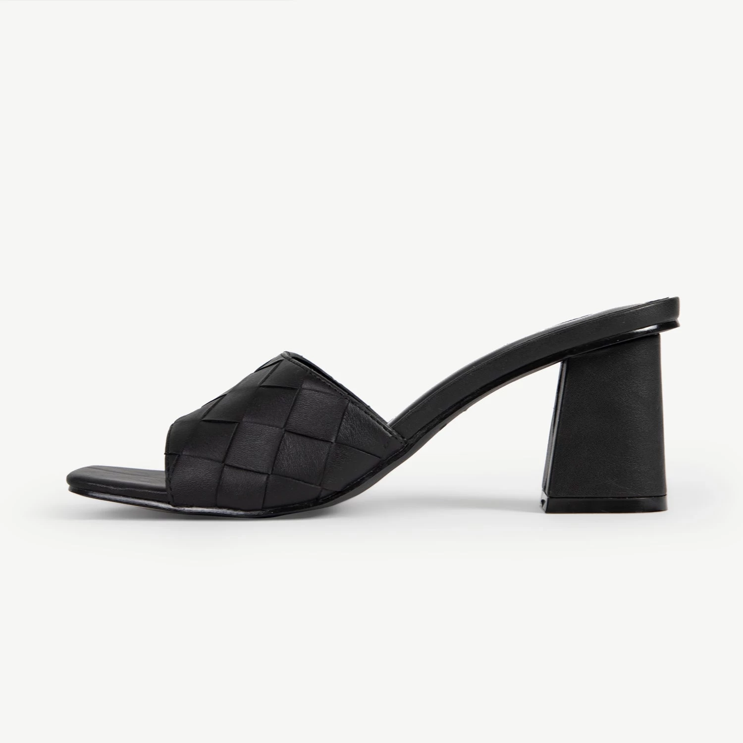 RAID Albie Block Heeled Mule In Black 7 RAID Albie Block Heeled Mule In Black - Image 5