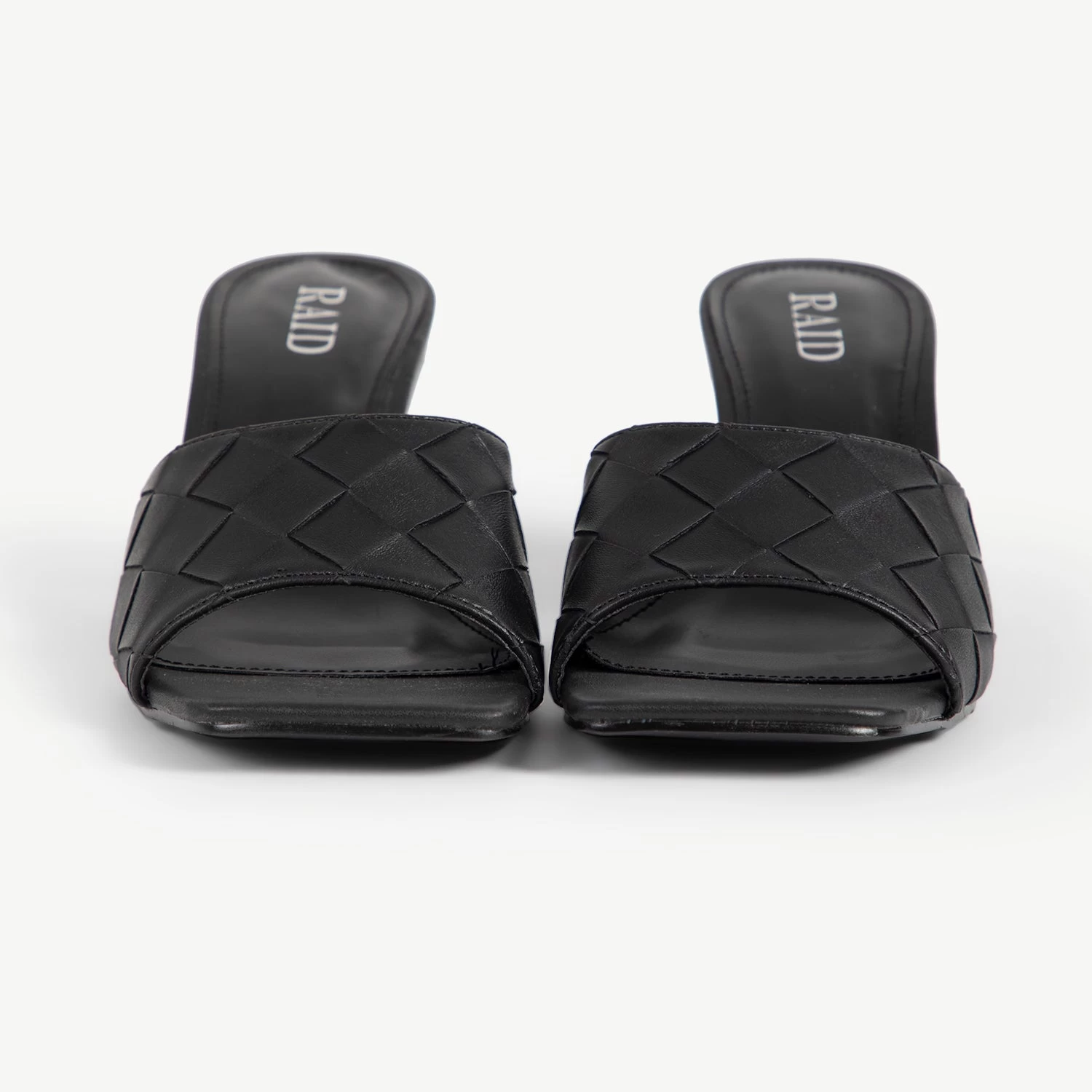 RAID Albie Block Heeled Mule In Black 6 RAID Albie Block Heeled Mule In Black - Image 4