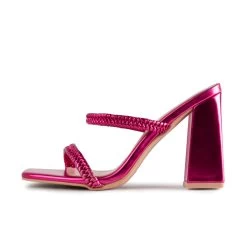 RAID Alyra Block Heeled Mule In Pink