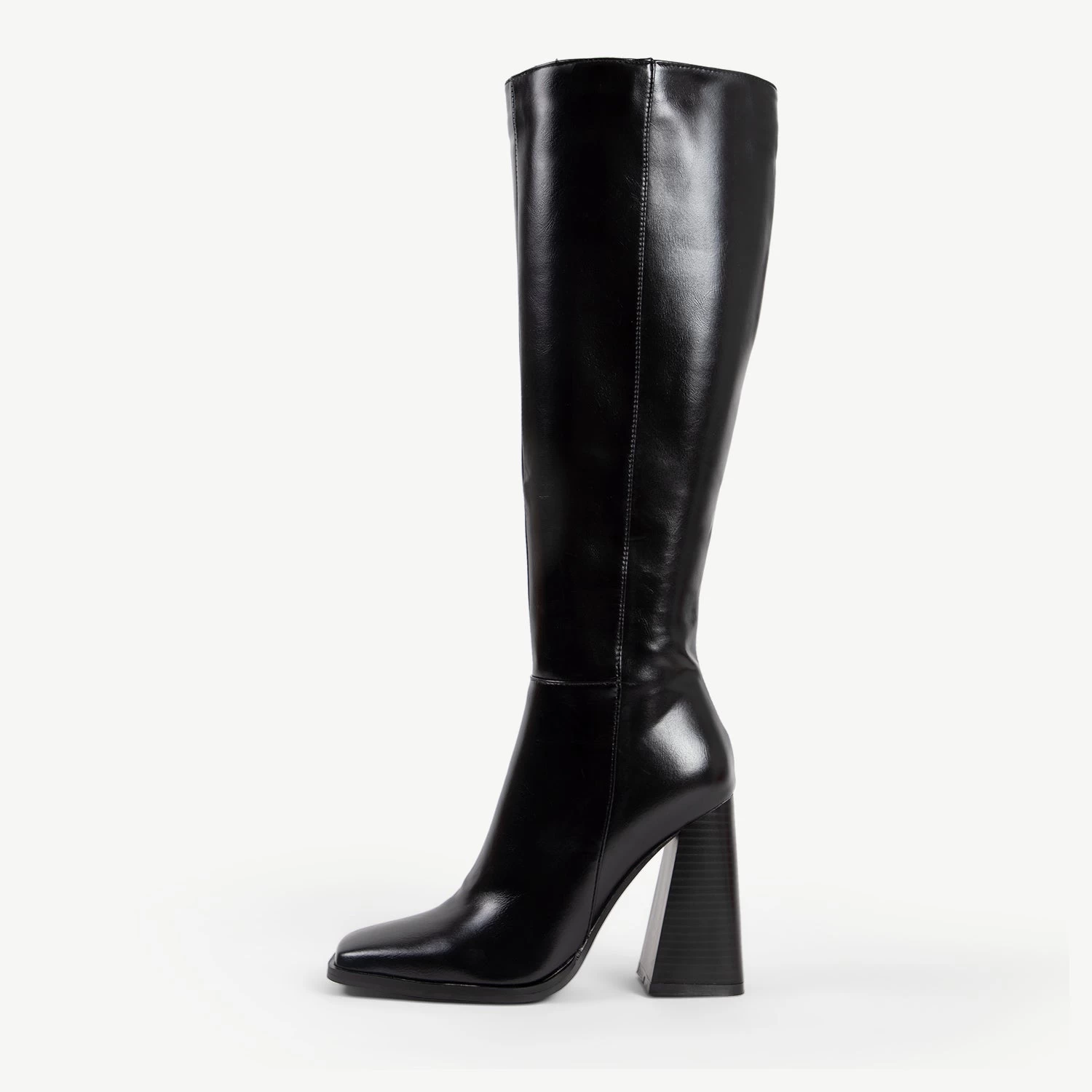 RAID Analeah Block Heeled Boot In Black 6 RAID Analeah Block Heeled Boot In Black - Image 4