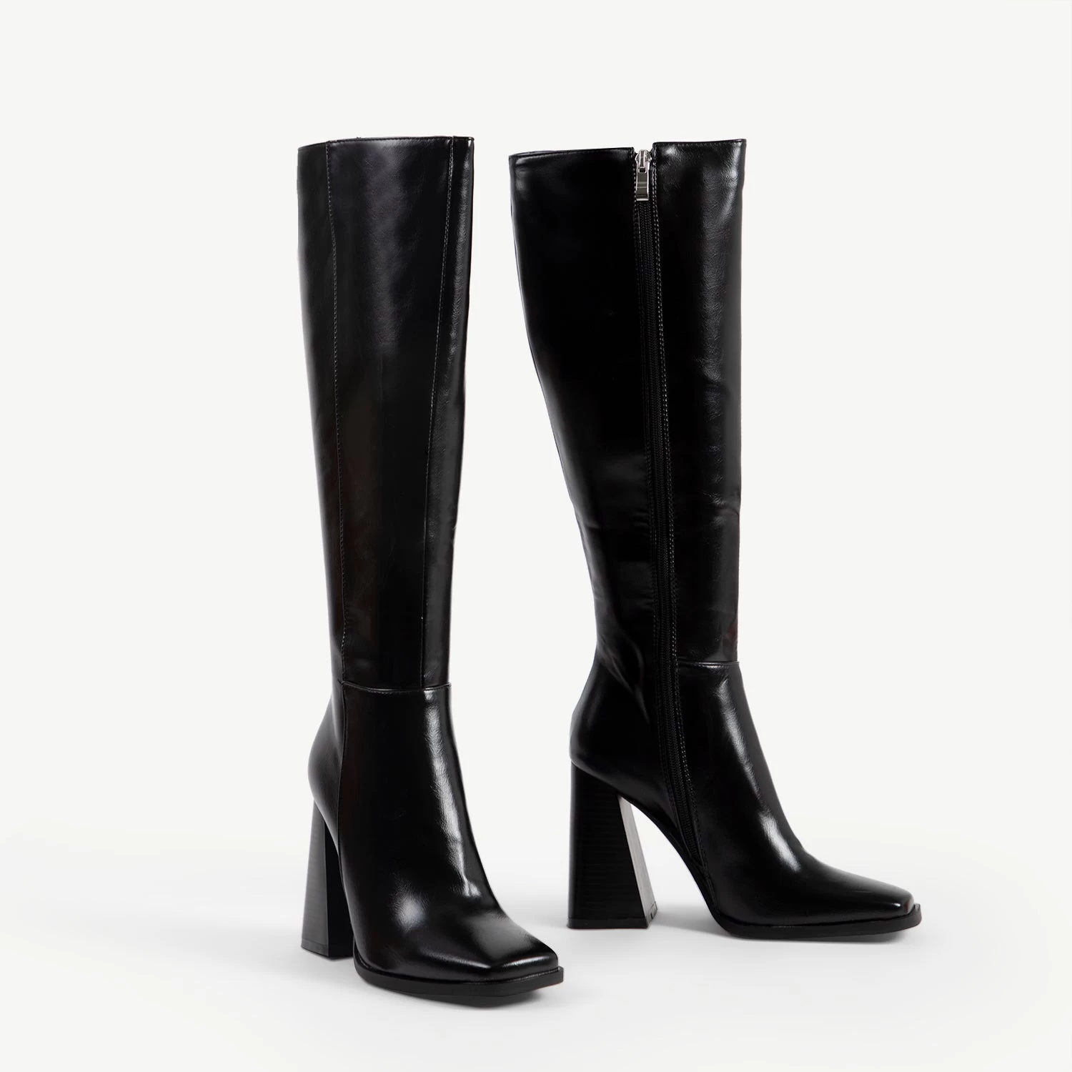 RAID Analeah Block Heeled Boot In Black 7 RAID Analeah Block Heeled Boot In Black - Image 5