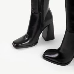 RAID Analeah Block Heeled Boot In Black 13 RAID Analeah Block Heeled Boot In Black -Chic Shoes Shop Analeah Black 6
