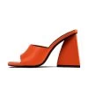 RAID Angel Heeled Mule In Orange 1 RAID Angel Heeled Mule In Orange -Chic Shoes Shop Angel Orange 5