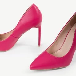 RAID Antix Court Heel In Pink -Chic Shoes Shop Antix Pink 5