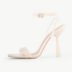 BEBO Arabella Perspex Sandal In Nude 13 BEBO Arabella Perspex Sandal In Nude -Chic Shoes Shop Arabella Nude 4