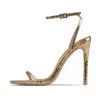 RAID Avani Stiletto Sandal In Gold Snake -Chic Shoes Shop Avani Gold 5 17363e97 ab80 4171 8d5e 192e5974f601