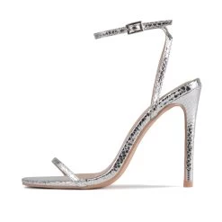 RAID Avani Stiletto Sandal In Silver Snake -Chic Shoes Shop Avani Silver 5 8f552bfc b1e8 4cd9 9a29 be49c4ddfeaf