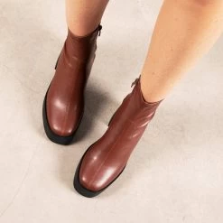 RAID Beena Ankle Boot In Tan 10 RAID Beena Ankle Boot In Tan -Chic Shoes Shop Beena Tan 3