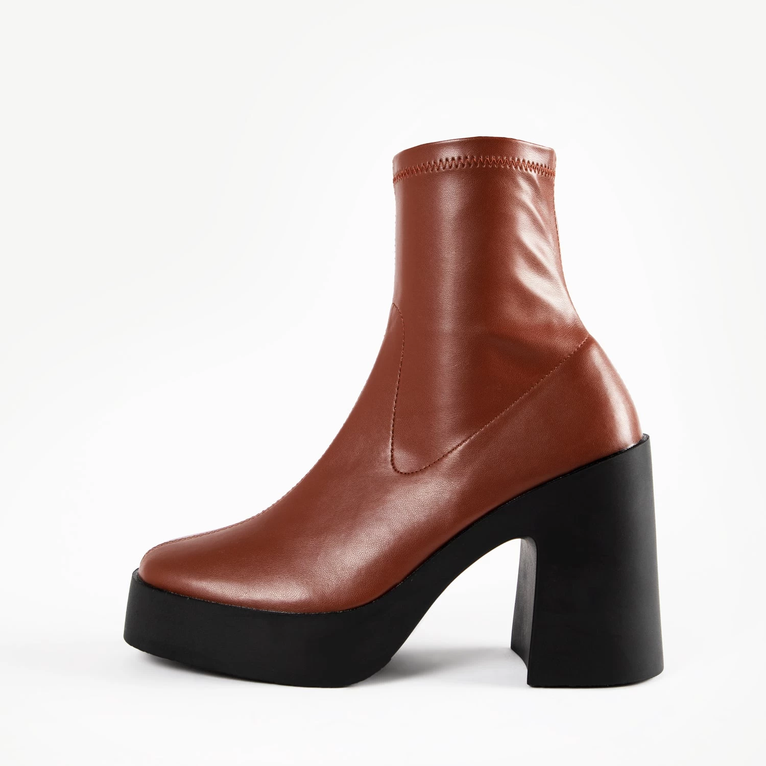 RAID Beena Ankle Boot In Tan 3 RAID Beena Ankle Boot In Tan