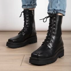 RAID Birdie Ankle Boot In Black -Chic Shoes Shop Birdie Black 2