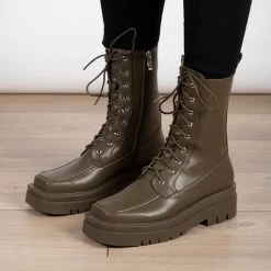 RAID Birdie Ankle Boot In Khaki