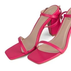 RAID Blaire Block Heels In Pink -Chic Shoes Shop Blaire Pink 5