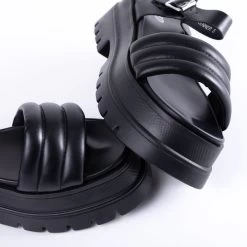 RAID Brenner Chunky Padded Sandal In Black 12 RAID Brenner Chunky Padded Sandal In Black -Chic Shoes Shop Brenner Black 4