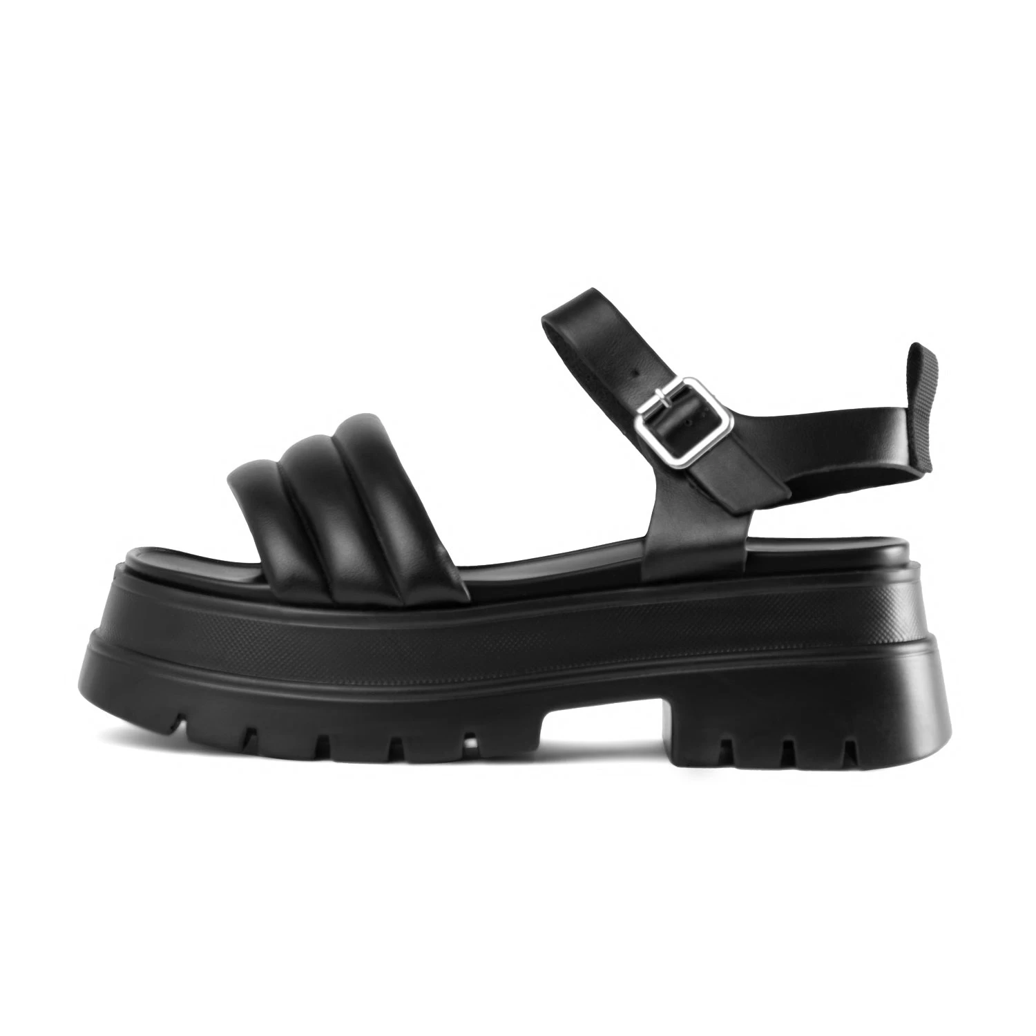RAID Brenner Chunky Padded Sandal In Black 8 RAID Brenner Chunky Padded Sandal In Black - Image 6