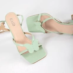 RAID Brevyn Heeled Sandal In Mint 11 RAID Brevyn Heeled Sandal In Mint -Chic Shoes Shop Brevyn Mint 4