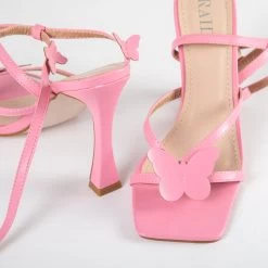 RAID Brevyn Heeled Sandal In Baby Pink 11 RAID Brevyn Heeled Sandal In Baby Pink -Chic Shoes Shop Brevyn Pink 4