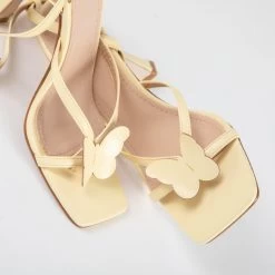 RAID Brevyn Heeled Sandal In Butter Yellow -Chic Shoes Shop Brevyn Yellow 4 6e4dfd23 1f85 45aa a4a3 d9cd22247b8d