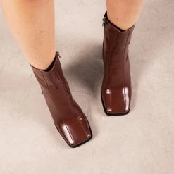 RAID Carter Ankle Boot In Brown -Chic Shoes Shop Carter Brown 3