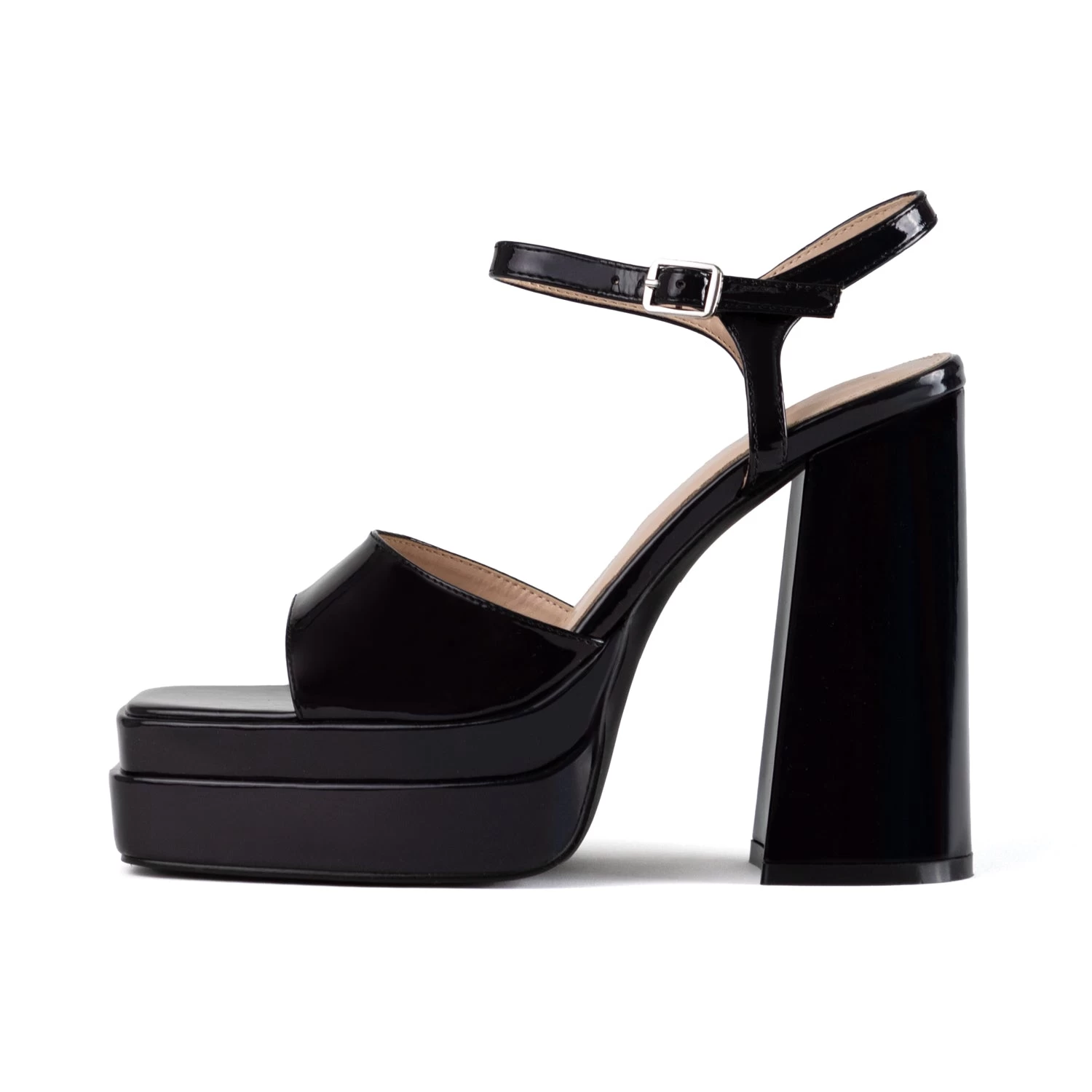RAID Cassilia Block Heeled Sandals In Black 3 RAID Cassilia Block Heeled Sandals In Black
