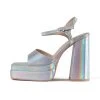 RAID Cassilia Block Heeled Sandals In Silver 1 RAID Cassilia Block Heeled Sandals In Silver -Chic Shoes Shop Cassilia Silver 1