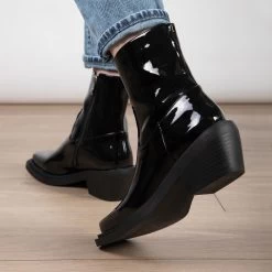 RAID Celina Ankle Boot In Black -Chic Shoes Shop Celina Black 4