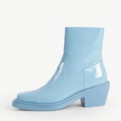 RAID Celina Ankle Boot In Blue -Chic Shoes Shop Celina Blue 1
