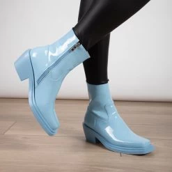RAID Celina Ankle Boot In Blue -Chic Shoes Shop Celina Blue 4