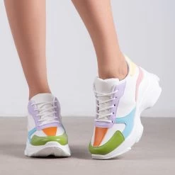 RAID Champ Chunky Trainers In Multi -Chic Shoes Shop Champ Multi 1