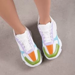 RAID Champ Chunky Trainers In Multi -Chic Shoes Shop Champ Multi 2