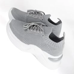 RAID Della Trainers In Grey 11 RAID Della Trainers In Grey -Chic Shoes Shop Della Grey 5