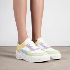 RAID Dexter Chunky Trainer In Multi -Chic Shoes Shop Dexter Multi 1