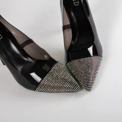 RAID Edenn Court Heel In Black -Chic Shoes Shop Edenn Black 4