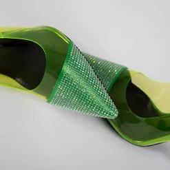 RAID Edenn Court Heel In Green 11 RAID Edenn Court Heel In Green -Chic Shoes Shop Edenn Green 4