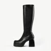 RAID Eveliaa Long Boot In Black -Chic Shoes Shop Eevelia Black 5