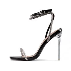 RAID Emberly Stiletto Heels In Black -Chic Shoes Shop Emberly Black 6