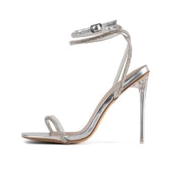 RAID Emberly Stiletto Heels In Silver