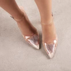 RAID Ezrah Court Heel In Nude -Chic Shoes Shop Ezrah Nude 3