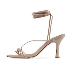 RAID Fane Lace-up Heeled Sandal In Nude Patent 13 RAID Fane Lace-up Heeled Sandal In Nude Patent -Chic Shoes Shop Fane Nude 5 5c68bbb5 e588 4cae 9194 0ced1cbe9e45