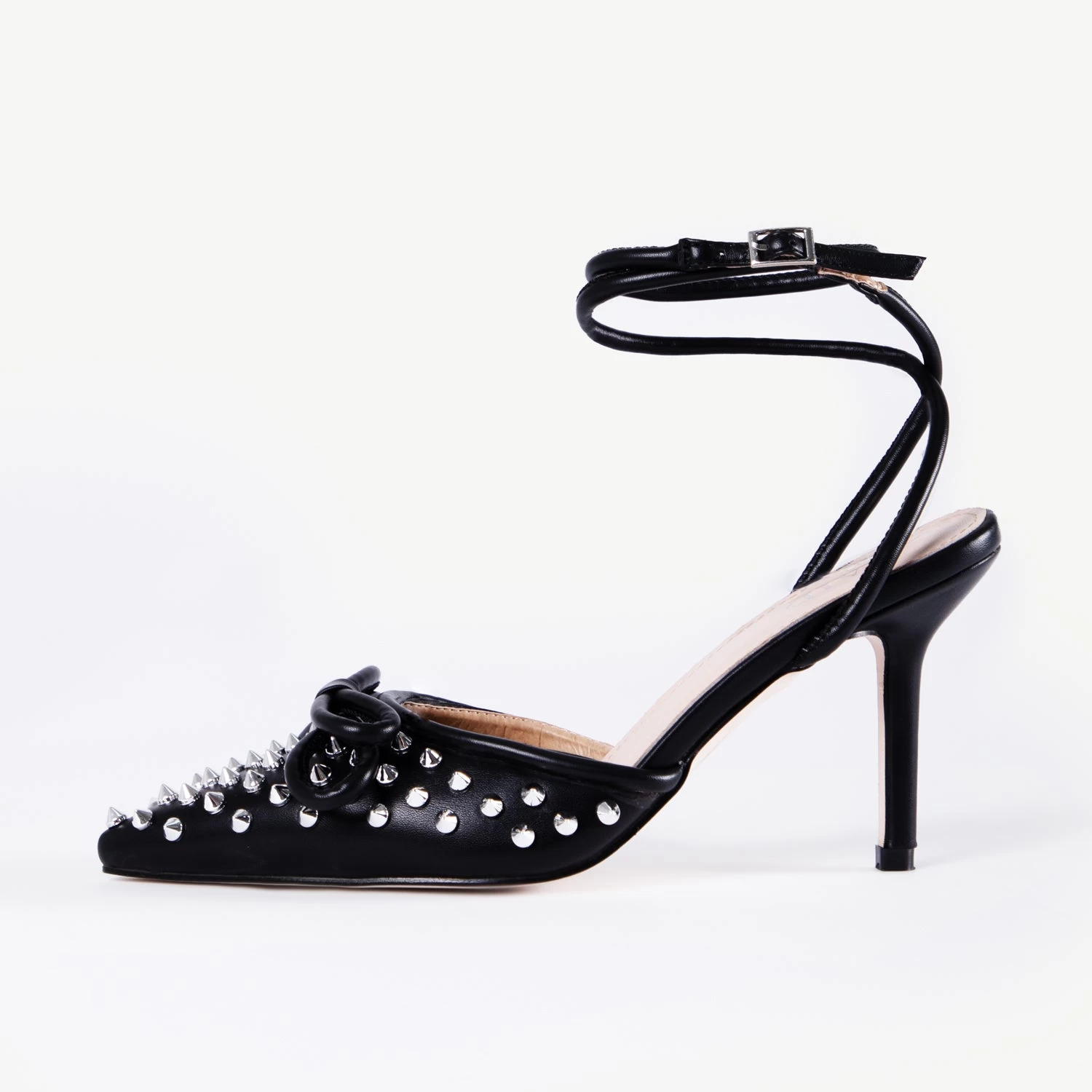 RAID Fawzia Heeled Pump In Black 3 RAID Fawzia Heeled Pump In Black