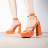 RAID Fia Platform Heel In Orange