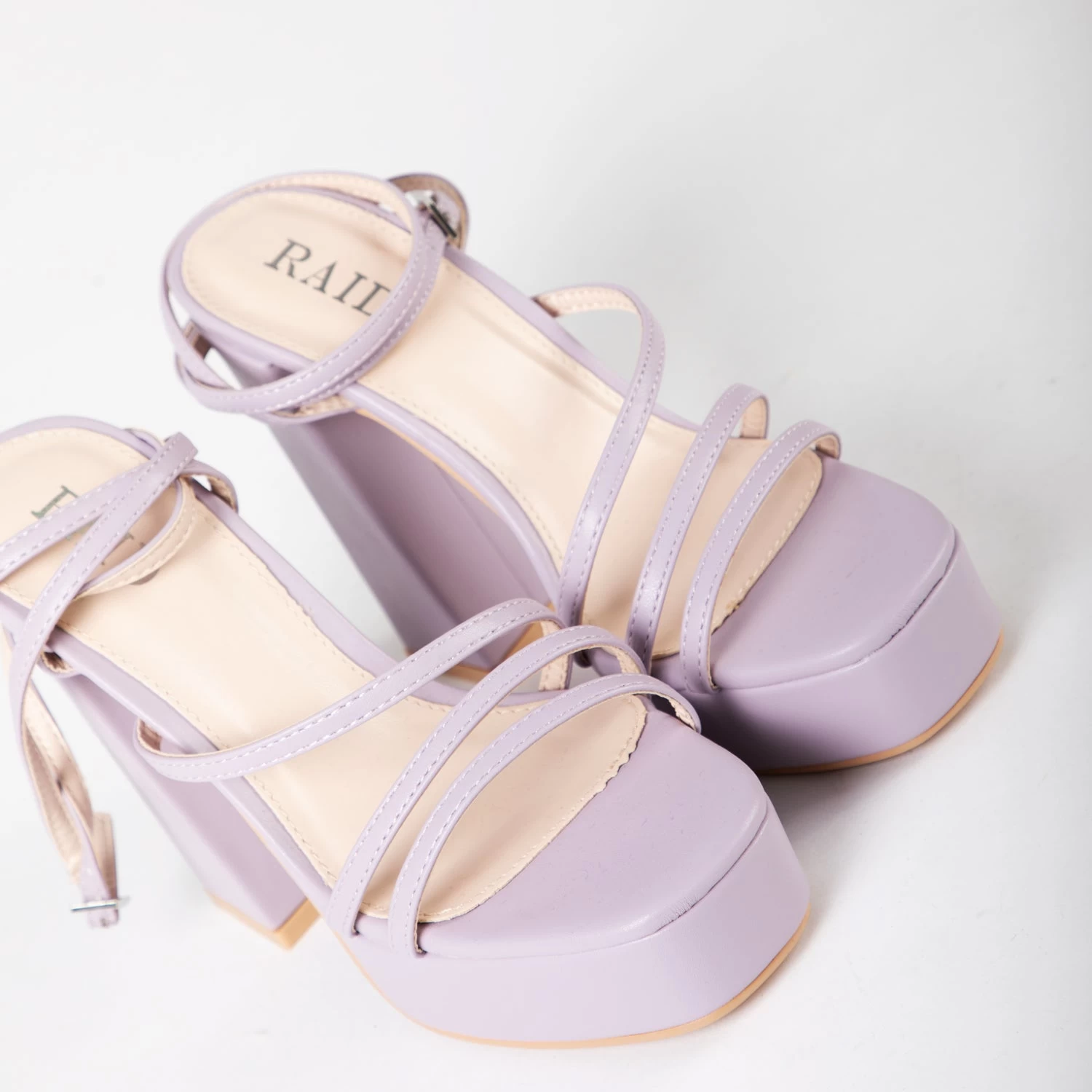 RAID Fia Platform Heel In Lilac 6 RAID Fia Platform Heel In Lilac - Image 4