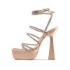 RAID Fiora Platform Heel In Nude