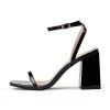 RAID Garry Block Heel Sandal In Black Patent -Chic Shoes Shop Garry Black 5 09471063 038b 435d a5d2 c94113f0a336