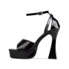 RAID Hope Platform Heels In Black Patent -Chic Shoes Shop Hope Black 5 607cb513 eee9 4c03 9f9d 1836b57f072b