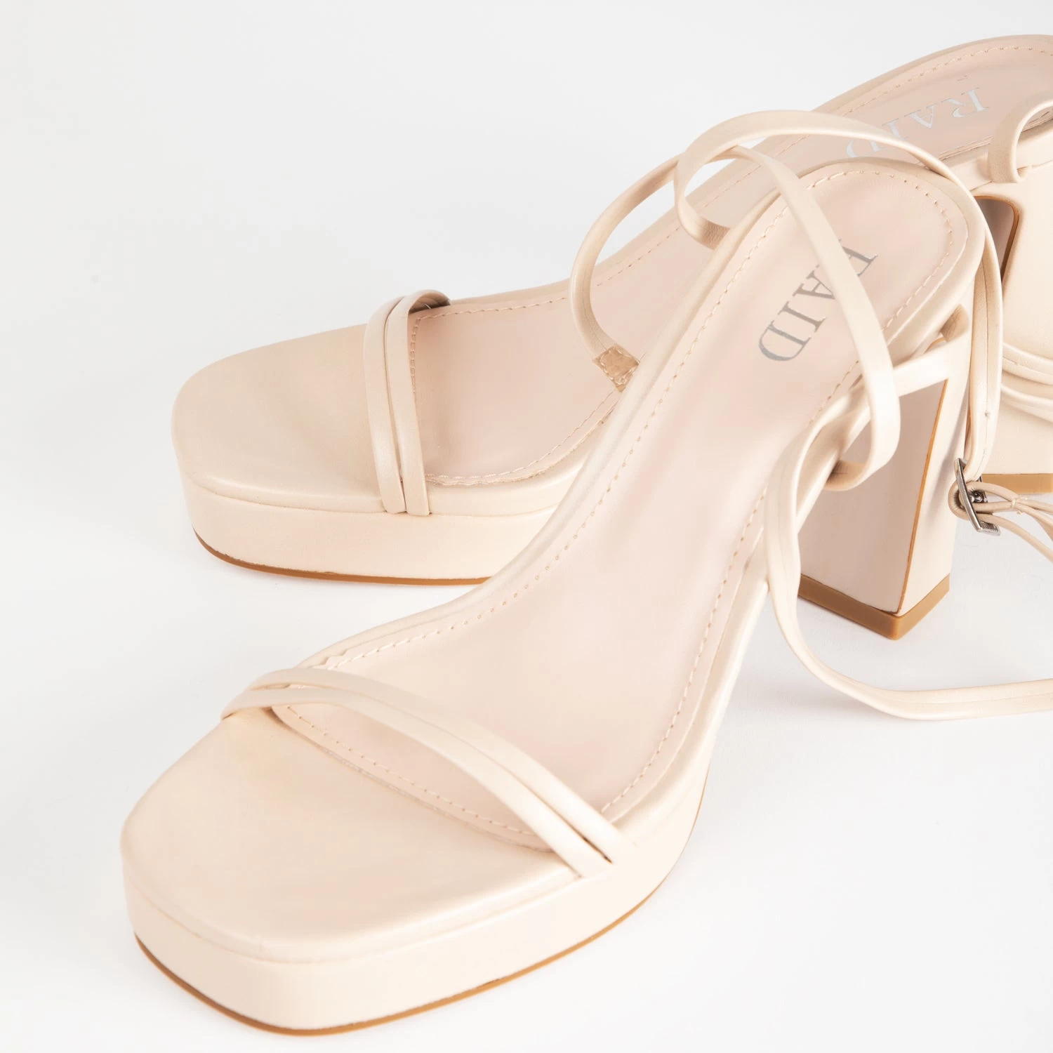 RAID Idana Platform Sandal In Nude 4 RAID Idana Platform Sandal In Nude - Image 2